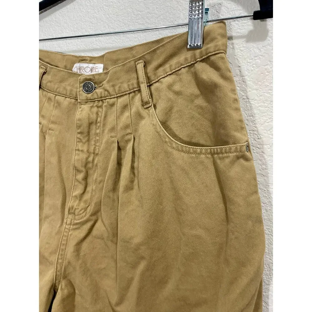Vintage 90s Cherokee Khaki High-Rise Shorts Women's 29
